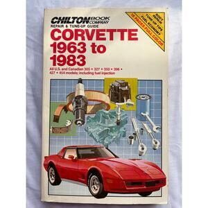 Chilton Corvette 1963- 83 Repair and Tune Up Guide